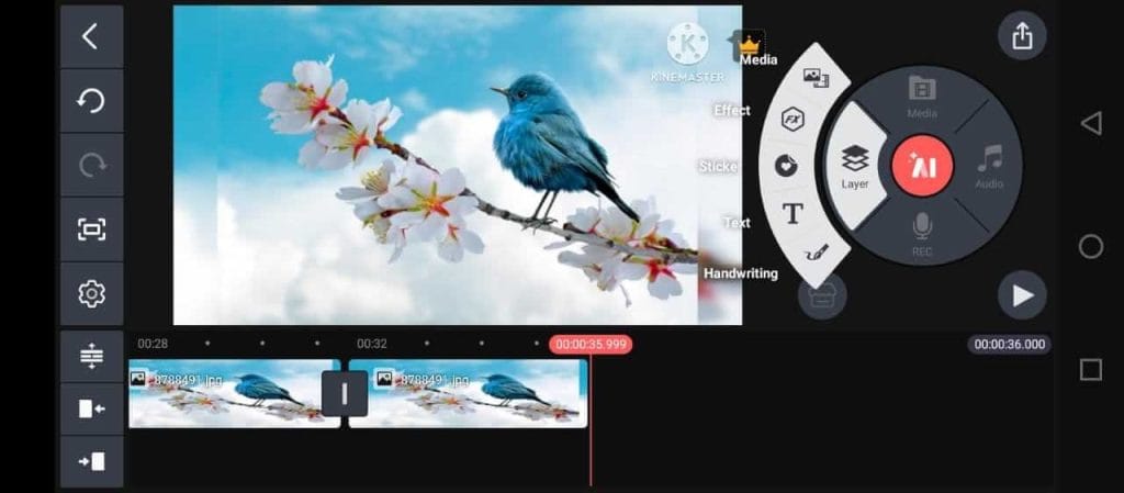 KineMaster v 4. 18. 33462